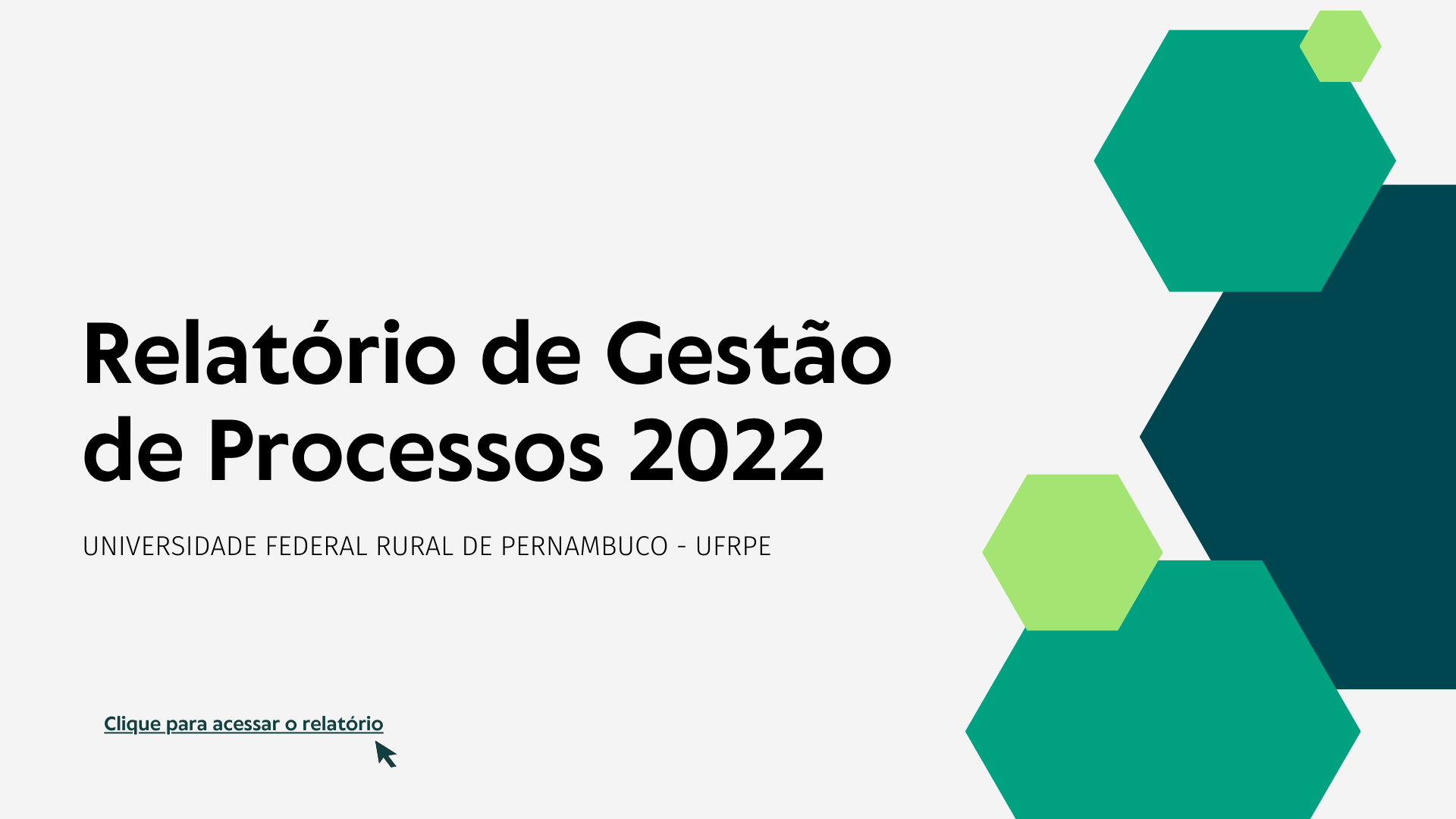 Relatório de Gestão de Processos 2022